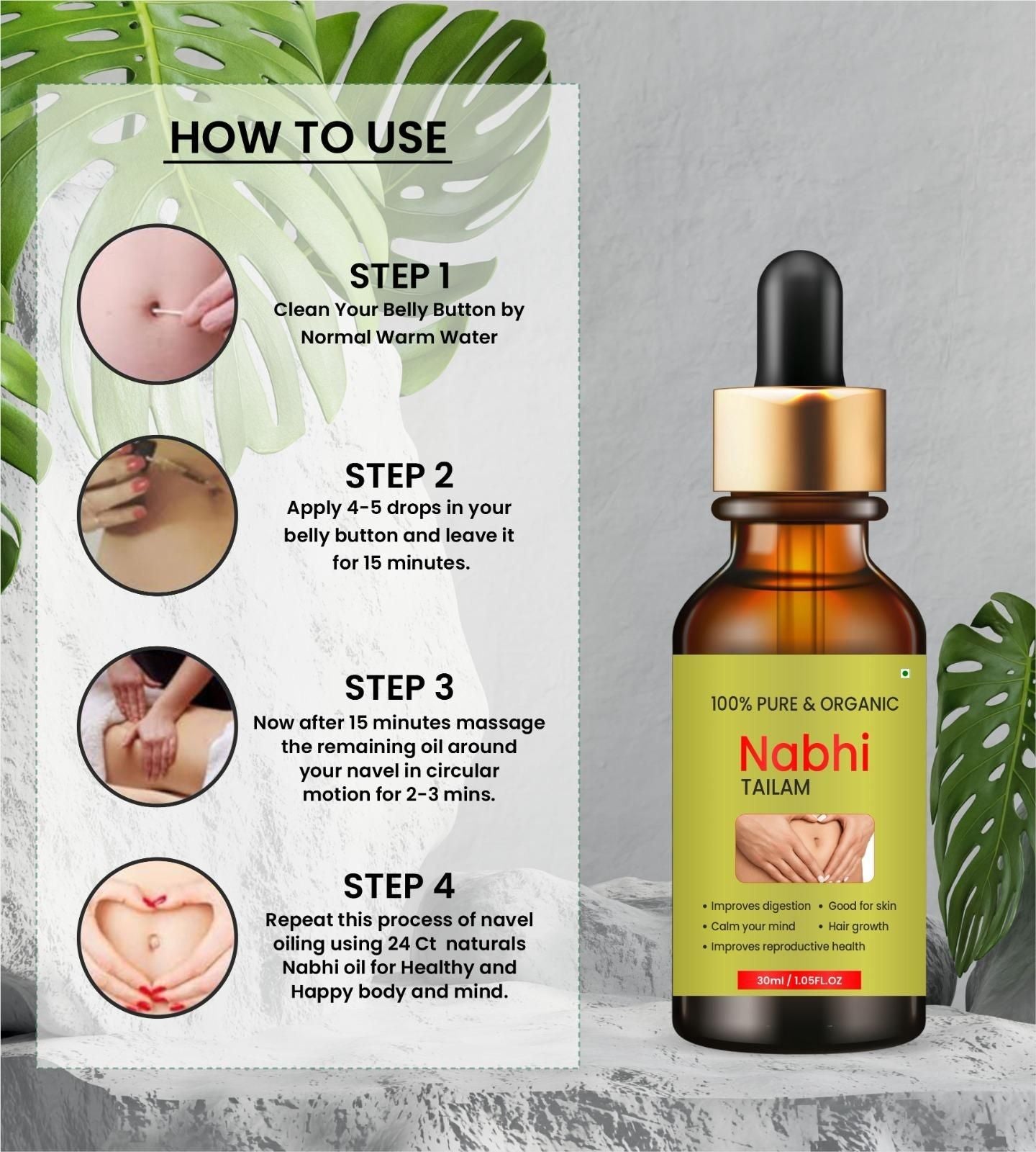 Nabhi Therapy Oil (Pack of 2)